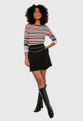 Saco Blanco-Negro-Rojo Paris District