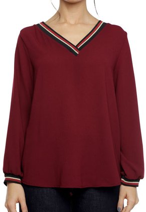 Blusa Vinotinto  Paris District