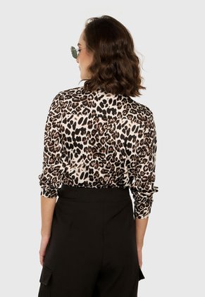 Camisa Animal Print Paris District