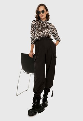 Camisa Animal Print Paris District