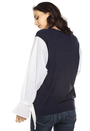 Blusa Azul Paris District