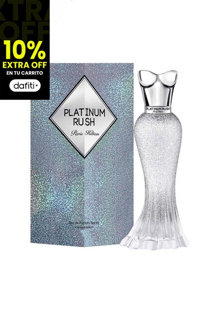 Perfume Paris Hilton Platinum Rush De Paris H Mujer 100ml