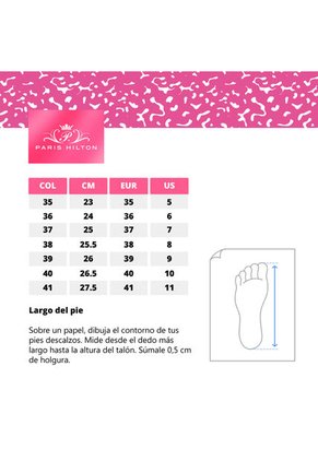 Botin Color Arena Paris Hilton X-FW20-185