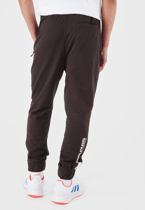 Pantalón Sudadera Gris-Blanco-Rosa París Saint-Germain FC