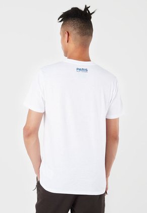 Camiseta Blanco-Azul-Rojo París Saint-Germain FC