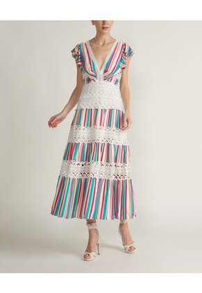 Vestido Multicolor Patbo VEM19086BR-38