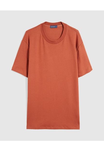 Camiseta Para Hombre Manga Corta Cuello Redondo Color Naranja Marca Patprimo #44090929
