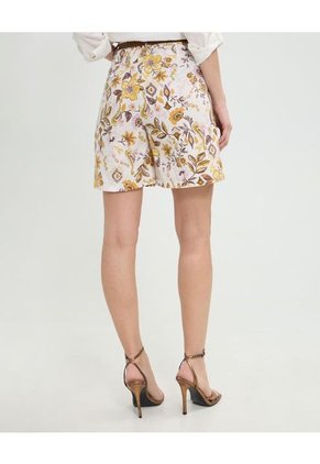 Bermuda Para Mujer Regular Corto Color Beige Marca Patprimo #30100378