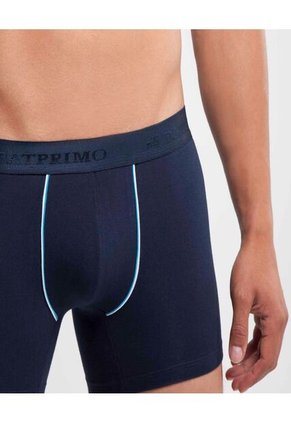 Boxer X1 Para Hombre Filete Medio Color Azul Oscuro Marca Patprimo #10520