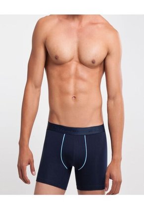 Boxer X1 Para Hombre Filete Medio Color Azul Oscuro Marca Patprimo #10520
