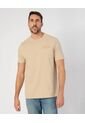 Camiseta  Para Hombre Manga Corta Cuello Redondo Color Beige Marca Patprimo #44090966 de Patprimo