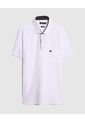 Polo Para Hombre Cuello Maquina Con Bolsillo Color Blanco Marca Patprimo #44112591 de Patprimo