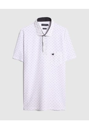 Polo Para Hombre Cuello Maquina Con Bolsillo Color Blanco Marca Patprimo #44112591