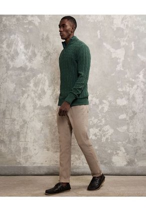 Saco Cuello Alto O Cuello Tortuga Hombre Patprimo Verde 44330202-76819