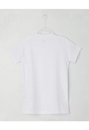 Camiseta Interior Para Niño Interior M/C Lisa C/R Color Blanco Marca Patprimo #59202