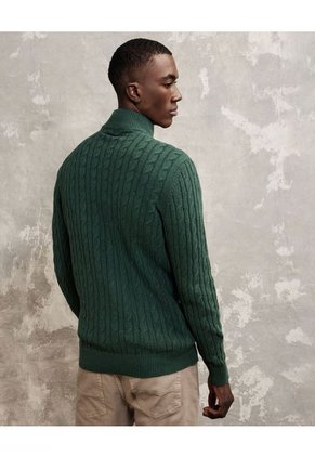 Saco Cuello Alto O Cuello Tortuga Hombre Patprimo Verde 44330202-76819