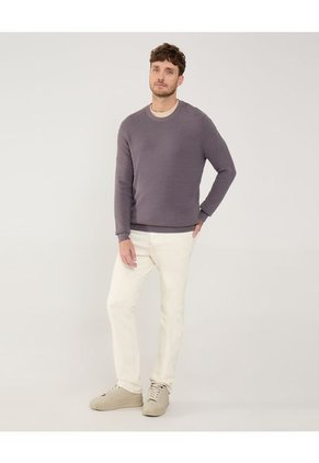 Saco Para Hombre Cuello Redondo Color Gris Oscuro Marca Patprimo #44330219