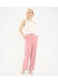 Pantalón Casual Con Doblez  Para Mujer Rosa Patprimo de Patprimo