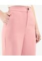 Pantalón Casual Con Doblez  Para Mujer Rosa Patprimo de Patprimo