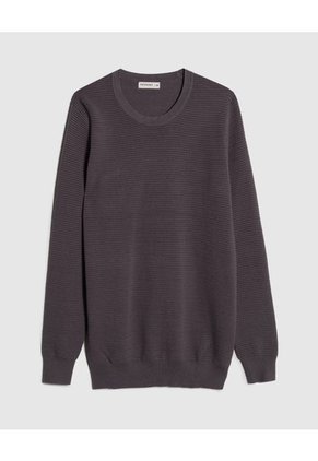 Saco Para Hombre Cuello Redondo Color Gris Oscuro Marca Patprimo #44330219