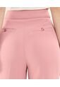 Pantalón Casual Con Doblez  Para Mujer Rosa Patprimo de Patprimo