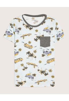 Pijama Para Niño M/C P/C Color Gris Oscuro Marca Patprimo #66040051