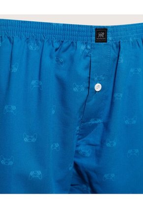 Boxer Para Niño Bragueta Color Azul Rey Marca Patprimo #63000046