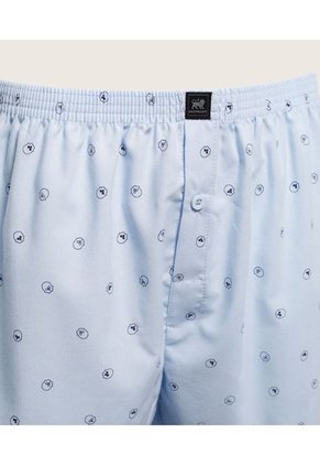 Boxer Para Niño Bragueta Color Azul Claro Marca Patprimo #63000046