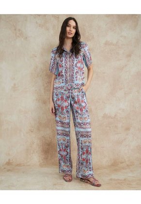 Pantalón Para Mujer  Color Azul Claro Marca Patprimo #30071912