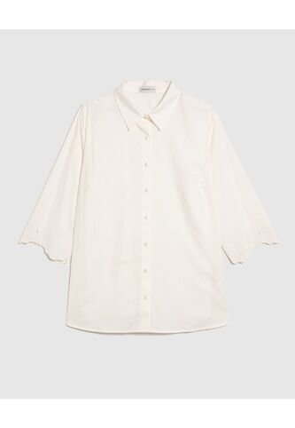 Camisa Para Mujer Manga 3/4 Color Beige Marca Patprimo #14010196 Patprimo