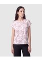Camiseta Manga Rodada Mujer  Para Mujer Café Patprimo de Patprimo