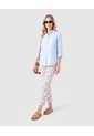 Blusa De Mujer Con Bolsillo  Para Mujer Azul Patprimo de Patprimo