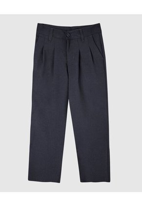 Pantalón Clásico Niño Kids Sin Prenses Unicolor  Infantil Niño Gris Patprimo