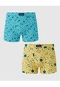 Pack X2 Boxers Para Niño  Infantil Niño Surtido Patprimo de Patprimo