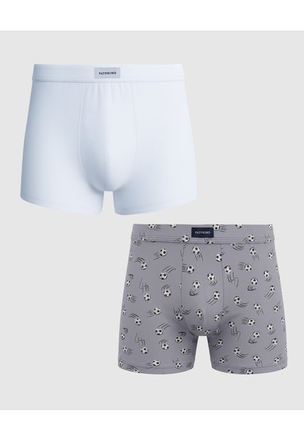 Pack X2 Boxer Medio En Microfibra   Infantil Niño Surtido Patprimo