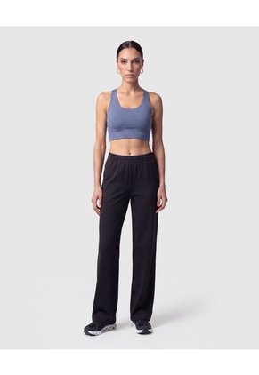 Pantalón Deportivo Bota Recta Mujer Para Mujer Negro Patprimo