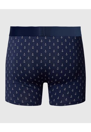 Boxer Cinturilla Alto Relieve Para Niño  Infantil Niño Azul Patprimo