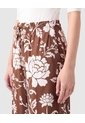 Pantalón Fluido Bota Ancha Mujer  Para Mujer Café Patprimo de Patprimo