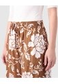Pantalón Fluido Bota Ancha Mujer  Para Mujer Café Patprimo de Patprimo