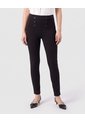 Leggings Tiro Alto Con Botones Mujer  Para Mujer Negro Patprimo de Patprimo