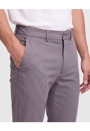 Pantalón Chino Slim Hombre Para Hombre Gris Patprimo