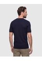 Camiseta Tejida Cuello Redondo Hombre  Para Hombre Azul Patprimo de Patprimo