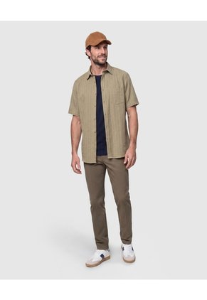 Pantalón Chino Slim Hombre  Para Hombre Verde Patprimo