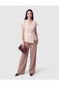 Blusa Cruzada Con Amarre Mujer  Para Mujer Beige Patprimo de Patprimo