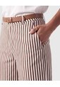 Bermuda Estilo Sastrero Con Cinturón Mujer  Para Mujer Café Patprimo de Patprimo