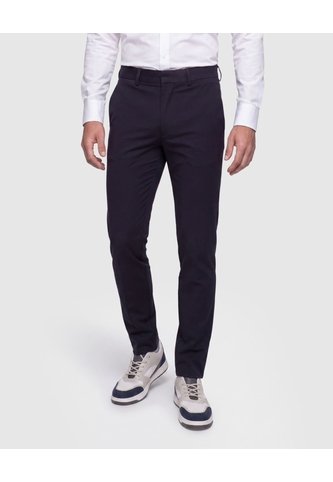 Pantalón De Corte Clásico Para Hombre  Para Hombre Azul Patprimo Patprimo