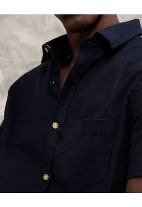 Camisa Para Hombre Manga Corta Con Bolsillo Color Negro Marca Patprimo #44012490