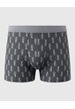 Boxer Cinturilla Alto Relieve Para Niño  Infantil Niño Gris Patprimo de Patprimo