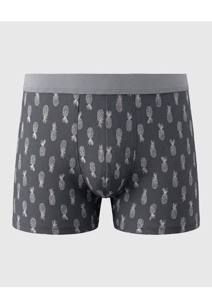 Boxer Cinturilla Alto Relieve Para Niño  Infantil Niño Gris Patprimo