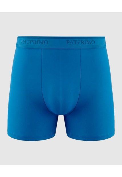 Boxer Elástico Tono A Tono Para Niño  Infantil Niño Azul Patprimo